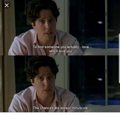 Old Movie Quotes, Notting Hill Movie, Notting Hill Quotes, Barbie Quotes, Hill Quotes, Favorite Movie Quotes, Hugh Grant, I Love Cinema, Quotes From Novels