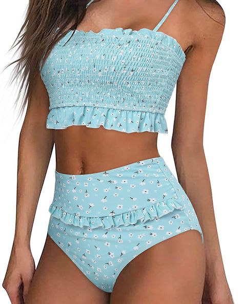 Junior Swimsuits, Swimsuit High Waisted, High Waisted Bathing Suits, Cute Bathing Suits, 2 Piece Swimsuits, Swimsuits High Waisted, Cute Swimsuits, Swim Suit Bottoms, Women Swimsuits