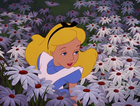 Walt Disney’s “Alice in Wonderland” (1951) Alice In Wonderland Animated, Alice In Wonderland 1951, Alice In Wonderland Aesthetic, Alice In Wonderland Disney, Disney Version, Disney Icons, Down The Rabbit Hole, Disney Classics, The Rabbit Hole