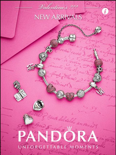 Pandora valentine's collection Pandora World, Pandora Valentine, Disney Pandora, Pandora Bangle, Pandora Collection, Pandora Jewelry Charms, Waxing Poetic, Pandora Disney, Healing Gemstones