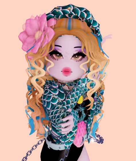 Monster High Royale High, Rh Hacks, Royals High, Rh Fits, Fits Ideas, 4 Characters, Lagoona Blue, Aesthetic Roblox Royale High Outfits, Gacha Ocs