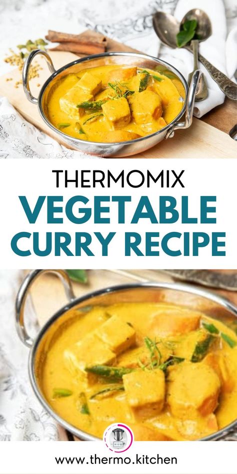 This recipe is perfect for vegetarians and vegans who want a rich and creamy curry sauce full of vegetable goodness. #vegetarianrecipe #veganrecipe #thermomix Creamy Curry Sauce, Vegetable Curry Recipe, Vegetable Curry Recipes, Creamy Curry, Vegan Curry, Vegetable Curry, Curry Sauce, Curry Recipe, Thermomix Recipes