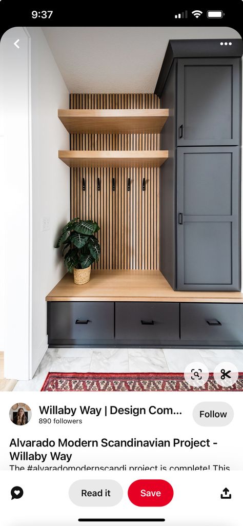 Entry Way Lockers, Built In Cubbies, Functional Mudroom, Farmhouse Mudroom, Mudroom Entryway, Mudroom Decor, Mudroom Laundry Room, Built In Cabinet, Entryway Bench Storage