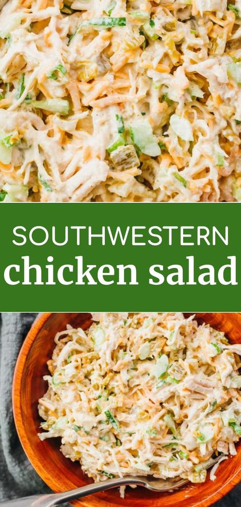 Southwest Chicken Salad, Southwestern Chicken, Keto Chicken Salad, Tortilla Wrap, Southwest Chicken, Boiled Egg Diet Plan, Boiled Egg Diet, Tortilla Wraps, Healthy Salad