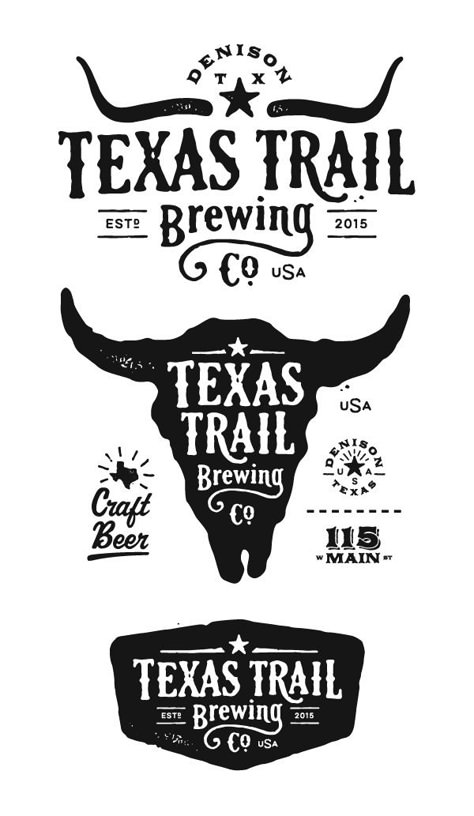 Brewery Logos, Texas Logo, Western Logo, Cowboy Chic, Design Dragon, Vintage Logos, Badge Logo, Badge Design, Typography Letters