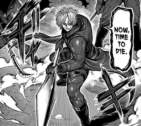 It looks like the leader of "The Black Messengers" uses a spear as his weapon of choice. #kenganashura Spear Drawing Pose, Spear Pose Reference, Spear Reference, Holding Spear Pose Reference, Spear Pose, Spear Throwing, Story References, Kengan Omega, Kengan Ashura