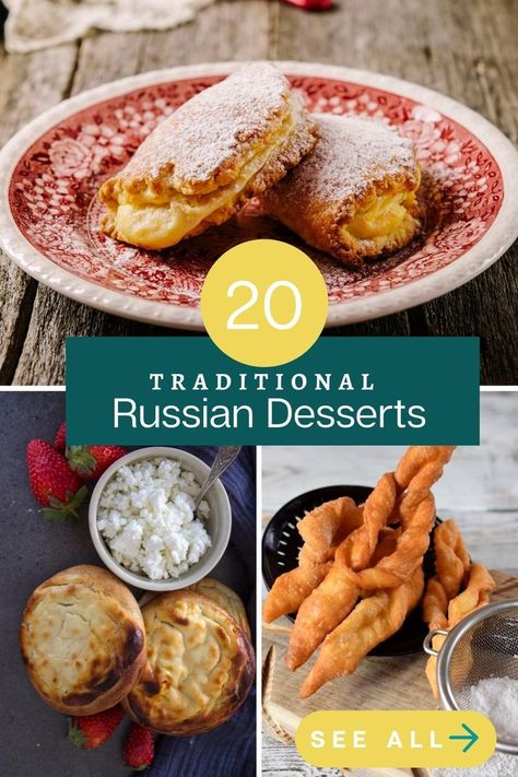 Russia Food, Traditional Russian Food, Traditional Desserts, Napoleon Cake, Desserts Around The World, Lithuanian Recipes, Russian Desserts, Famous Desserts, Visit Russia