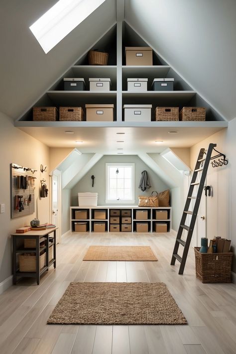 Attic storage ideas