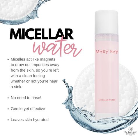 Dive into the purity of Mary Kay Micellar Water. 💧 This all-in-one wonder is a magnet for makeup, dirt, and impurities, cleansing your skin effortlessly without the need for rinsing. The gentle formula is kind to your skin, preserving its natural moisture balance while leaving it feeling refreshed and hydrated. Whether you’re on the go, at the gym, or winding down for the night, this micellar water is your skincare shortcut to a clean, dewy complexion. Stay refreshed anytime, anywhere—no s... Mary Kay Micellar Water, Mary Kay Skin Care, Mary Kay Products, Tip Tuesday, Flamingo Party, Micellar Water, Be Kind To Yourself, At The Gym, Skincare Makeup