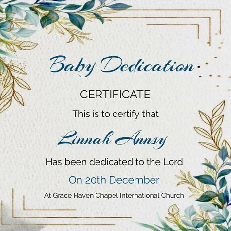 baby dedication certificate poster template Baby Dedication Certificate, Certificate Border, Kindle Book Cover, Baby Dedication, Concept Map, Etsy Banner, Campaign Posters, Blog Header, Facebook Event