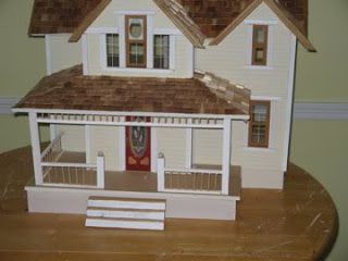 Farmhouse Dollhouse, Cottage Dollhouse, Wooden Dollhouse Kits, Victorian Farmhouse, Dolls House Interiors, Dollhouse Kits, Wooden Dollhouse, Barbie House, Wooden House