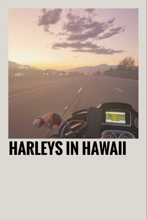 Harley’s In Hawaii Aesthetic, Harleys In Hawaii, Hawaii Aesthetic, Love Myself, Room Aesthetic, Music Songs, Aesthetic Wallpapers, Hawaii, Mood Board