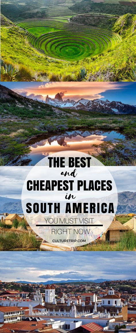 South America Travel Itinerary, Cheap Places To Visit, South America Travel Destinations, Backpacking South America, Cheap Places To Travel, South America Destinations, Central America Travel, Countries To Visit, American Travel