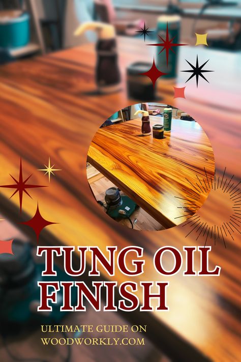 Immerse yourself in the world of Tung Oil finishes with our detailed guide. Learn how it can transform the look of your woodworks and how to apply it correctly. Ideal for carpenters and DIYers seeking to enhance their woodworking projects. #TungOil #WoodFinishes #CarpentryTips Woodworking 101, Wood Finishing Techniques, Tung Oil Finish, Chainsaw Art, Real Milk Paint, Easy Woodworking Ideas, Revamp Furniture, Woodworking Hacks, Wood Repair