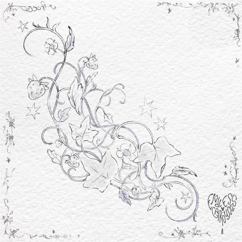 ✦Lu✦ Tattoo Artist, Toronto | 🌷✨️🍓 New designs! Fairy- about 6 inch height; vines would make a great wrap-around tat on an arm-shoulder/leg, about 7-8 inch in length☆ | Instagram Tattoo Around Leg Wraps, Wrap Around Tattoo Shoulder, Wrap Around Shoulder Tattoo, Wrap Around Tattoo Leg, Leg Wrap Tattoo, Vines Tattoo Design, Floral Arm Wrap Tattoo, Wrap Around Arm Tattoo, Vines Tattoo