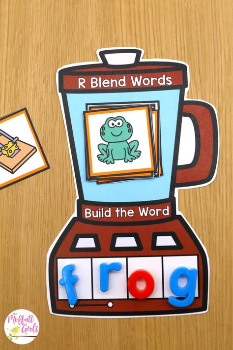 Word Sort Activities, Blends Activities, Phonics Blends, Cvc Words Kindergarten, Cvc Word Activities, Creative School Project Ideas, Cvce Words, Beginning Readers, Phonics Instruction