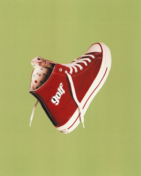 Tyler The Creator Sneakers, Tyler The Creator Golf Wang, Golf Wang Converse, Golf Wang Aesthetic, Golf Wang Outfit, Tyler The Creator Shoes, Golf Wang Shoes, Golf Le Fleur Shoes, Tyler The Creator Converse