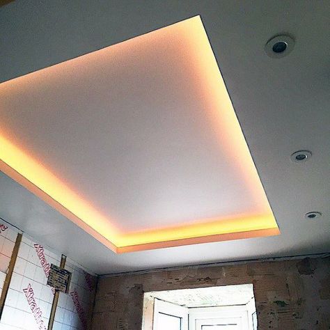 Drop Ceiling Options, Bathroom Ceiling Ideas, Drop Down Ceiling, Ceiling Options, Simple Ceiling Design, Down Ceiling Design, Drop Ceiling, Creative Bathroom, Ceiling Design Living Room