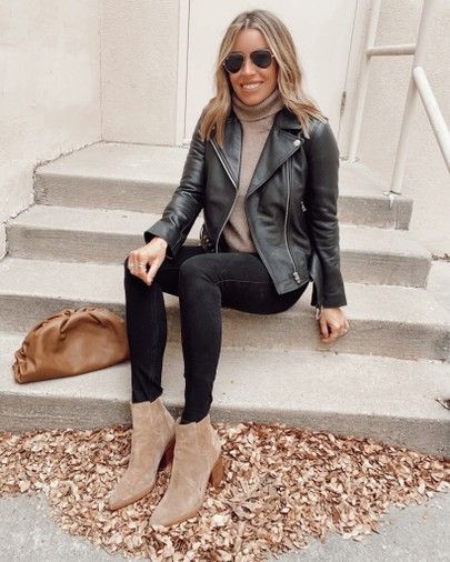 Leather Jacket Outfit Fall, Leather Jacket Outfit Winter, Womens Leather Jacket Outfit, Black Leather Jacket Outfit, Boston Outfits, Winter Jacket Outfits, Leather Jacket Outfit, Jacket Outfit Women, Leather Jacket Outfits