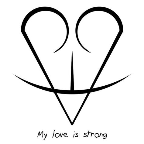 Sigil Athenaeum - “My love is strong” sigil requested by... More: Love Sigil, Sigil Athenaeum, Love Is Strong, Magick Symbols, Wiccan Symbols, Tattoo Henna, Wiccan Spell Book, Sigil Magic, Magic Symbols