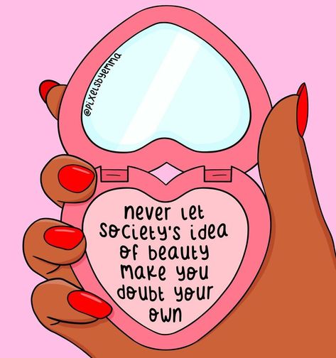 60 Girly Illustrations I Made To Promote Self Love | Bored Panda Baddie Backgrounds, Emma Quotes, Story Images, Body Positive Quotes, Qoutes About Love, Girl Advice, Rupi Kaur, Motiverende Quotes, Self Love Affirmations