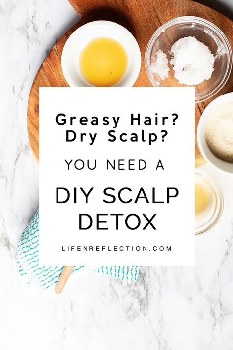 Diy Scalp Detox, Diy Scalp Scrub, Scalp Mask, Hair Detox, Best Hair Removal Products, Clean Scalp, The Grease, Greasy Hair, Hair Dry