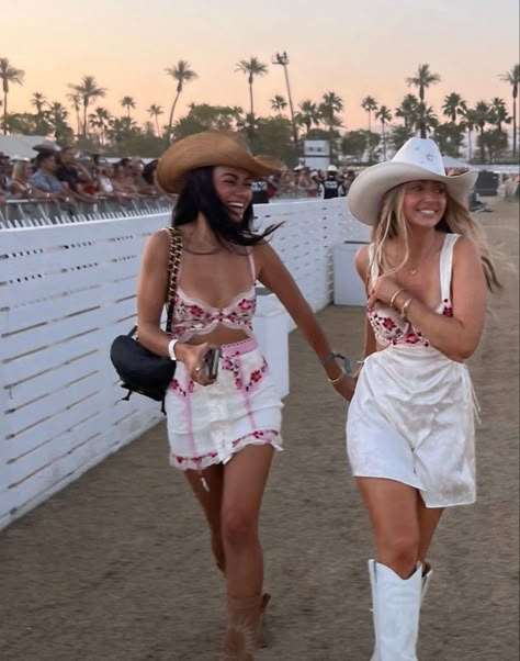 CLICK TO SHOP  summer festival outfit ideas, festival inspo outfits, rave party outfits, balloon pants, sparkle bra, besties, matching, twinning, coordinating, coachella, coachella outfit #coachella #coachellastyle Outdoor Concert Outfit Summer, Stagecoach Fashion, Festival Inspo Outfits, Summer Festival Outfit Ideas, Sparkle Bra, Casual Festival Outfit, Stagecoach Outfits, Stampede Outfit, Michelle Infusino