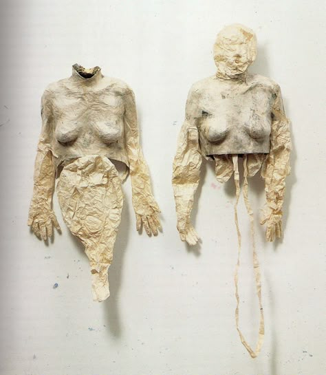 These fragile pieces really put across the fragility of the human body and in particular women Kiki Smith, Pierre Bonnard, Textile Sculpture, Edvard Munch, 3d Studio, A Level Art, Sculpture Installation, Figurative Sculpture, Soft Sculpture