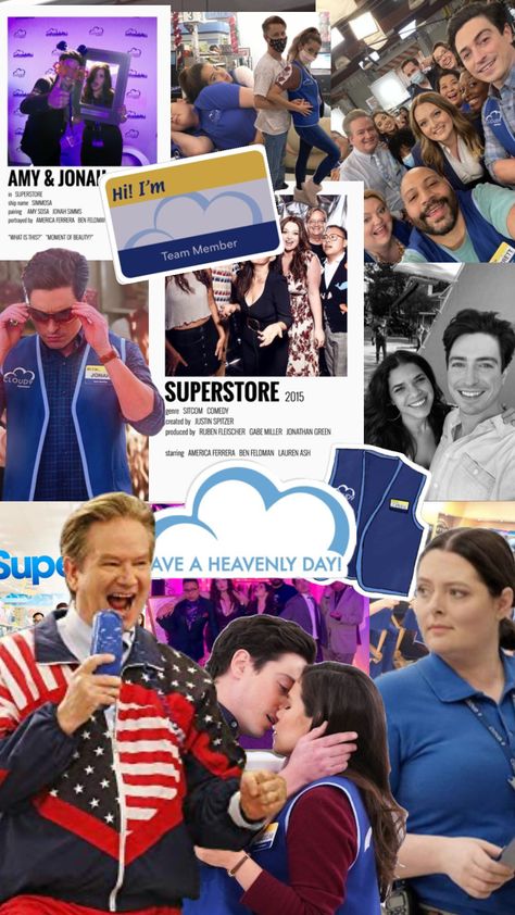 superstore 🔛🔝 #wallpaper #superstore #superstorewallpaper Superstore Wallpaper, Superstore Tv Show, Superstore Tv, Ben Feldman, Brain Dump, High School Musical, Cloud 9, Shows On Netflix, Fangirl