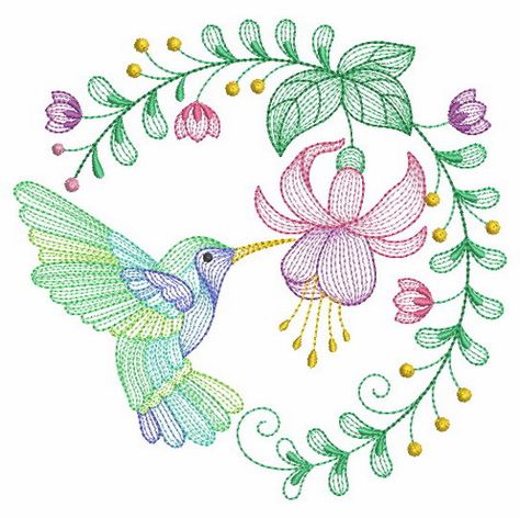 Back Stitch Embroidery, Free Machine Embroidery Designs Patterns, Armband Tattoos, Embroidery Stitches Beginner, Simple Hand Embroidery Patterns, Birds Embroidery Designs, Feather Stitch, Blooming Garden, Diy Embroidery Designs