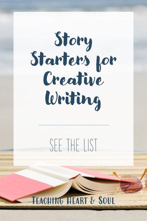 Story starters, or writing prompts, are a great way to get middle school students into creative writing. Story starter sentences get the creative juices flowing by giving students the opening sentence or first sentence of a short story. Having an opening line is easier than staring at a blank page. It gets students to write a story even when they don’t feel creative! Starter Sentences, Short Story Writing Prompts, Sentence Prompts, Short Story Prompts, Writing Story, Write A Story, Story Writing Prompts, What To Write About, Book Prompts