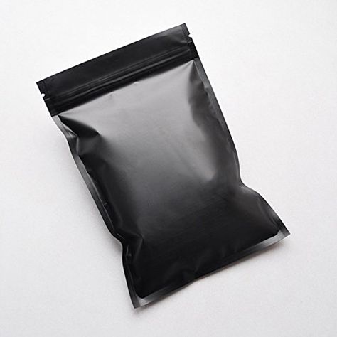 100 New Flat Black Aluminum Mylar Foil Zip Lock Bags Pouch 75x10cm 29x39 * Click for more Special Deals #KitchenOrganizerIdeas Ziploc Bag, Organizer Ideas, New Flat, Kitchen Organizer, Special Deals, Plain Black, Black Flats, Zip Top, Kitchen Organization