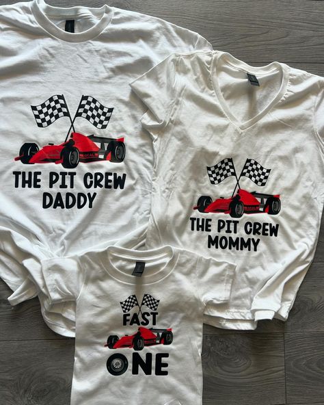 The pit crew birthday shirts🏎️🏁 . . #customized #smallbusinessowner #niagaralocalbusiness #niagaralocal Pit Crew Shirts, Pit Crew, The Pit, Birthday Shirts, Shirts Tops, Birthday