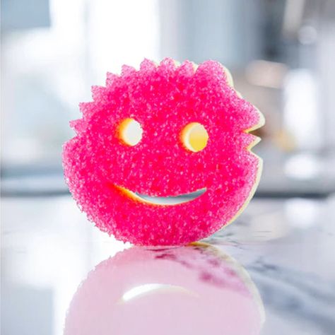 Ok guys let me introduce you to the cutest ultimate cleaning essential: Scrub Mommy! The innovative two-sided scrubber and sponge that offers softness and scratch-free cleaning power. Ideal for tackling tough messes while keeping surfaces safe. LOVE LOVE LOVE IT ! #cleaning #pink #cleaningsuppliesorganization #homeorganizationideas #homeessentials Scrub Mommy, Cleaning Supplies Organization, Two Fingers, Sponge Cleaning, Happy Smile, Good Grips, Warm Water, Beautiful Images