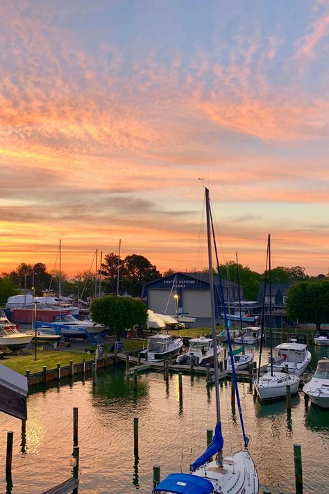 Head to Maryland's Eastern Shore for beautiful skies and scenic bike trails. Chesapeake City Maryland, Hiking In Maryland, Maryland Travel, Maryland Beaches, Maryland Eastern Shore, Ocean City Boardwalk Maryland, Eastern Shore Maryland, Cycling Adventures, Beautiful Skies