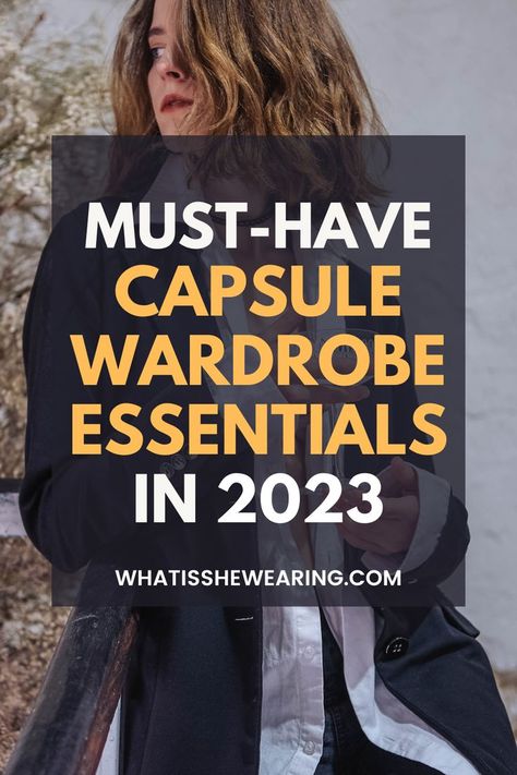 capsule wardrobe essentials Wardrobe Essentials Summer, Capsule Wardrobe Winter, Wardrobe Essentials List, Timeless Wardrobe Essentials, Parisian Chic Outfits, Create Capsule Wardrobe, Women's Wardrobe Essentials, Wardrobe Checklist, French Capsule Wardrobe