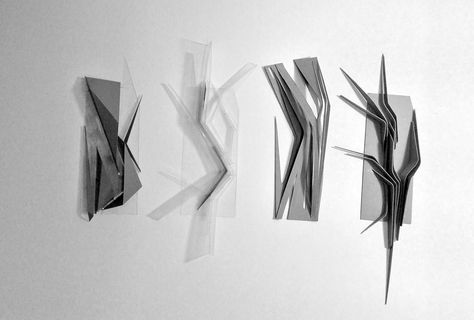 A series of conceptual abstraction models exploring movement, materials, mass, light, and shadow. Abstract Diagram, Abstract Model, Movement Architecture, Conceptual Model, Conceptual Model Architecture, Deconstructivism, Model Architecture, Concept Models Architecture, Conceptual Architecture