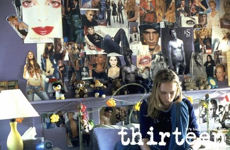 Tracy And Evie, Thirteen Aesthetic, Movie Bedroom, Thirteen Movie Aesthetic, Thirteen 2003, Thirteen Movie, 26 January, Movie Aesthetic, Fav Movie