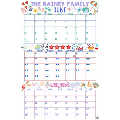 is your calendar ready for summer?! ☀️🍉⛱️ Summer Calendar 2024, Summer Calendar, Holiday Calendar, Summer 24, May 21, Summer Holiday, Hello Kitty, Kitty, Glitter