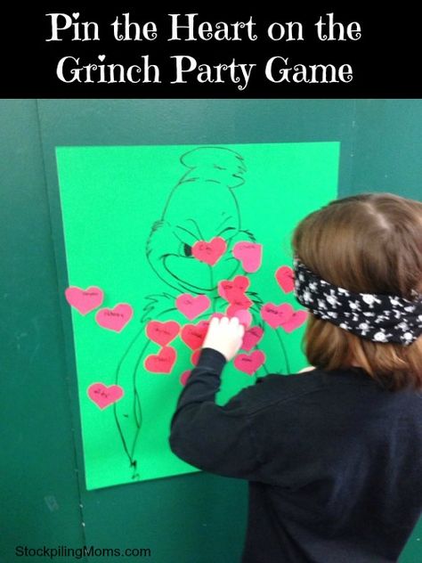 The Grinch Party, Kindergarten Christmas Party, Classroom Christmas Party, Christmas Party Games For Adults, Anniversary Party Games, Christmas Party Games For Kids, Christmas Party Activities, School Christmas Party, Grinch Christmas Party