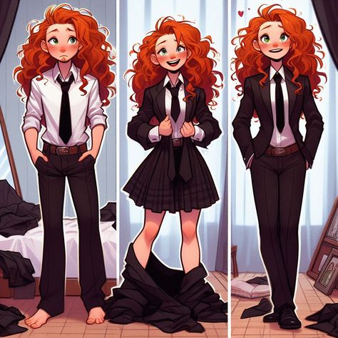 Merida Modern Outfit, Merida Modern, Luka Miraculous Ladybug, Logo Reference, Amazing Movies, Punk Disney Princesses, Disney Cuties, Punk Disney, Disney Pics