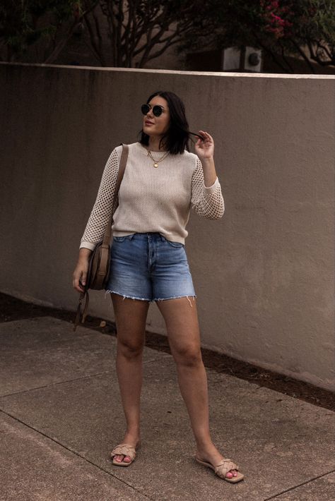 Kendi Everyday, Sitting Outside, Summer Sweater, Summer Sweaters, I Dare You, Summer Tank, Style Blog, Everyday Style, In Summer