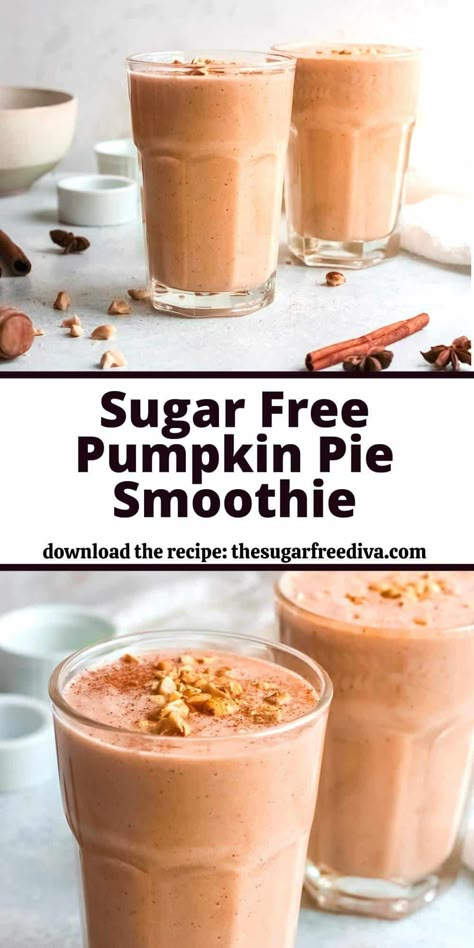 Sugar Free Pumpkin Pie Smoothie Keto Pumpkin Drink Recipes, Low Carb Pumpkin Smoothie, Sugar Free Pumpkin Syrup, Keto Pumpkin Pie Smoothie, Keto Pumpkin Smoothie Recipes, Keto Pumpkin Smoothie, Keto Pumpkin Drinks, No Sugar Pumpkin Recipes, Simple Sugar Free Desserts