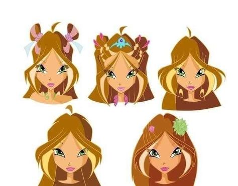 Flora Winx Club Hairstyle, Bloom Winx Club Hairstyle, Flora Winx Hair, Flora Winx Club Hair, Winx Club Hairstyles, Winx Club Costumes Flora, Winx Hairstyles, Flora Winx Club Costume, Flora Cosplay