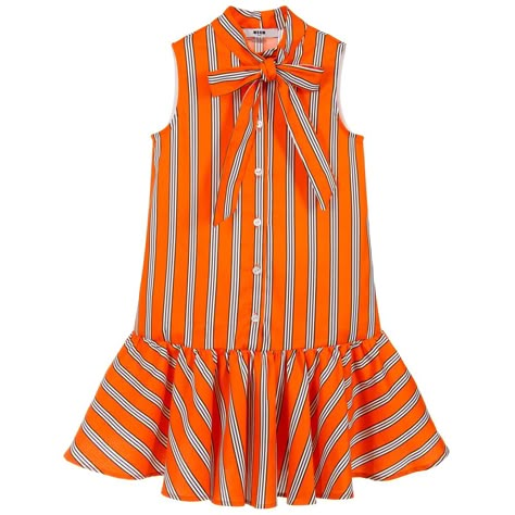 Girls Orange Dress, African Kids Clothes, African Print Pants, Fancy Short Dresses, Tops And Shorts, Baby Clothes Patterns Sewing, Msgm Kids, African Dresses For Kids