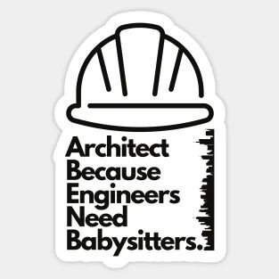 Stickers by SCAKA | TeePublic Architect Quotes Funny, Architect Stickers Aesthetic, Architect Stickers, Architect Student Life, Architecture Vibes, Architecture Stickers, Architect Aesthetic, Architecture Career, Architect Student