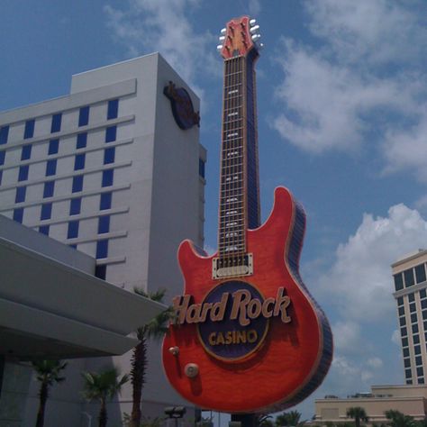 Biloxi Mississippi. First place I ever gambled Hard Rock Casino, Biloxi Mississippi, Travel Log, Travel Stuff, Gulf Coast, Vacation Ideas, Classic Rock, Mississippi, Hard Rock