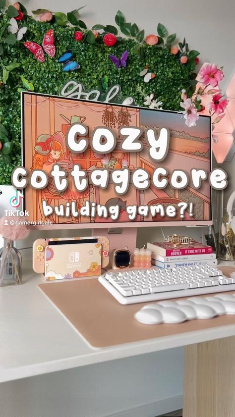 Cozy Building, Aesthetic Apps Games, Cozy Games, Relaxing Game, Cozy Gaming, Kawaii Games, Ipad Games, Cute Website, Game Websites