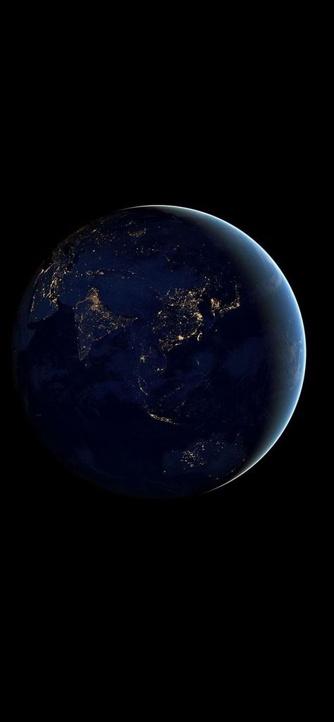 Earth From Space Wallpaper, Planet Earth Pictures, Space Dark Wallpaper, Night Earth, Earth Night, Globe Wallpaper, Earth Hd, Iphone Wallpaper Gradient, Earth At Night