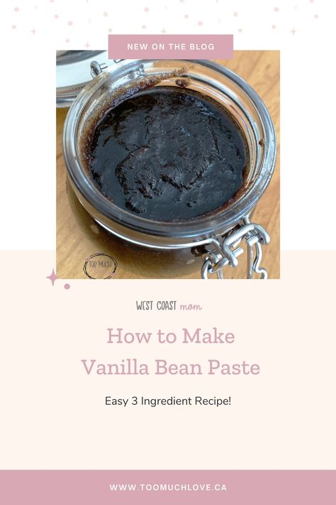 How to Make Vanilla Bean Paste - Too Much Love How To Make Vanilla Bean Paste, How To Make Vanilla Paste, Diy Vanilla Bean Paste, Vanilla Paste Recipe, Vanilla Bean Paste Recipe, Scrappy Cooking, Market Cart, Mermaid Garden, Make Vanilla Extract